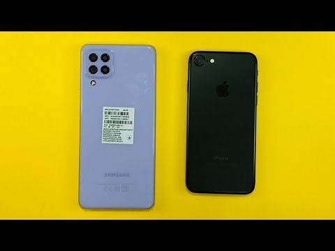 Samsung Galaxy A22 vs iPhone 7