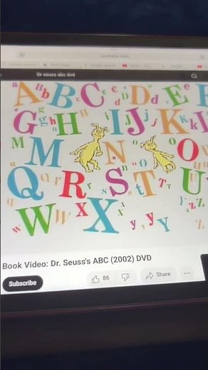 Dr. Seuss’s ABC Song (2002)