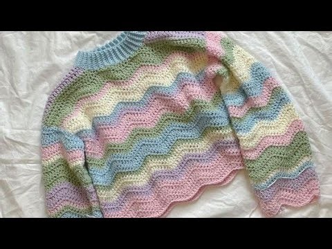 1. “Beautiful Handmade Crochet Cardigan | Trending Floral Design 2025”