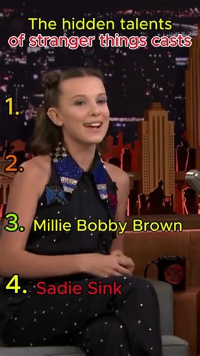 The Hidden Talents of the Stranger Things Cast 🤯 #shorts