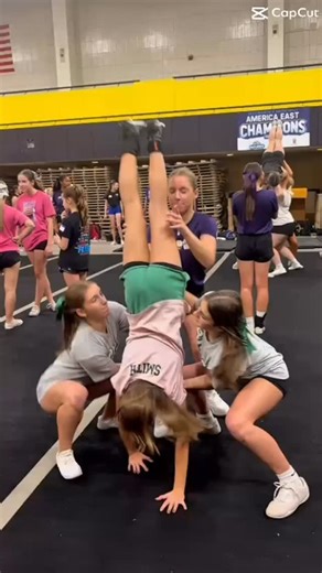 UAlbany Cheerleading on Instagram: "We had so much fun at our college prep clinic! Thank you to everyone who came out and made it possible! 💜💛#ualbanycheerleading"