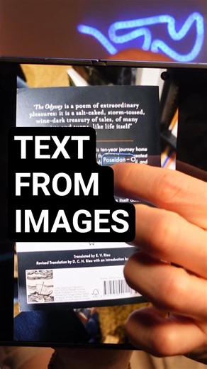 Samsung Galaxy Tips - Grab Text from Image #smartphone #tech