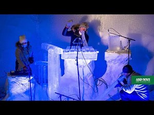 Ice instruments ring out coolest music in Norway