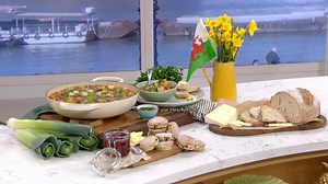 Wynne Evans' St David’s Day feast!