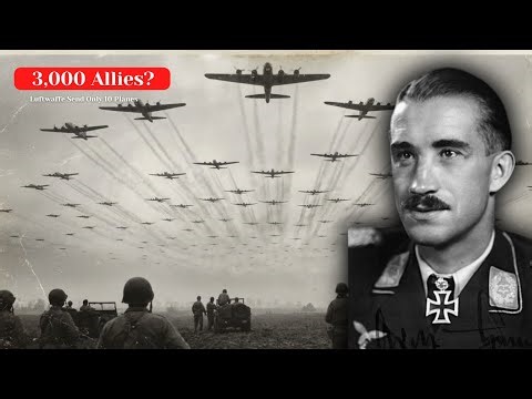 10 German Fighters vs 3,000 Allied Bombers — The Day Logistics Decided the Air War | Luftwaffe 1945