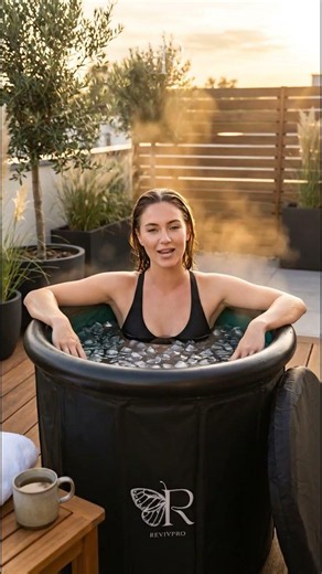 Foldable Ice Bath Tub | Cold Plunge at Home | RevivPro #icebath