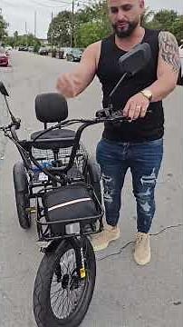 Eskute T300 Electric Trike – Built Like a Tank (400 LBS)