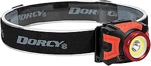 Dorcy 414335 Ultra HD 5 in. LED 530-Lumen Headlamp Flashlight and UV Light, Black