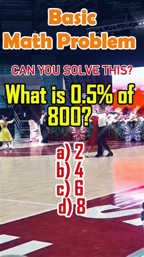Understanding 0.5% of 800: Quick Math Guide