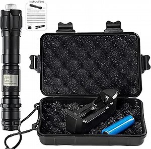 3000 Lumen Round Aluminum LED Laser Pointer with Various Lighting Patterns, High Performance