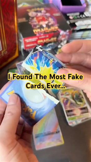 How To Spot A Fake Card #pokemonchannel #pokemon #cardpacks #pokepulls #pokemontcg #fake #viral
