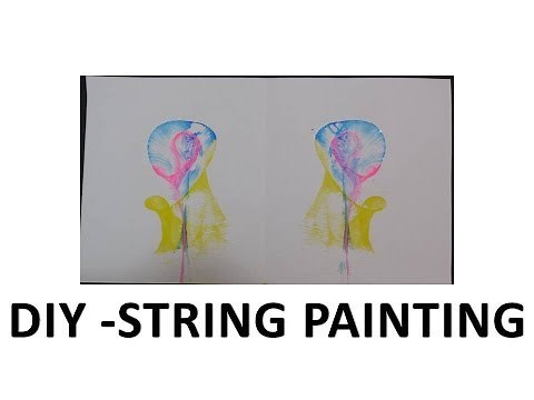 DIY - How to do String Painting