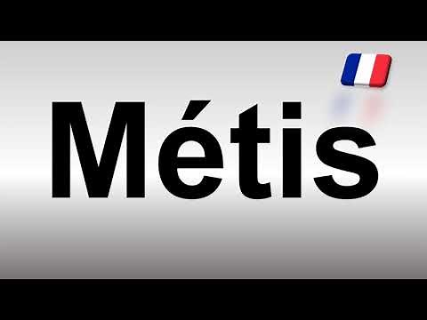 How to Pronounce Métis (French)