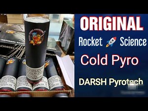 Original Cold Pyro,Multicolor Box Pyro 3M 35Sec,Rocket Science,Yellow Box,Wholesale Rate-9953045475