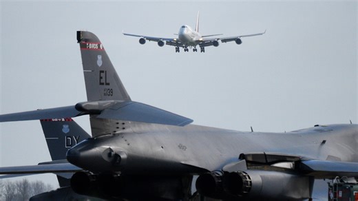 Drones over US military bases: 'Multiple waves' of unauthorized drones recently spotted over Barksdale Air Force Base in Louisiana