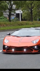 Lamborghini Aventador 😍🔥 red & orange | Lamborghini Lovers