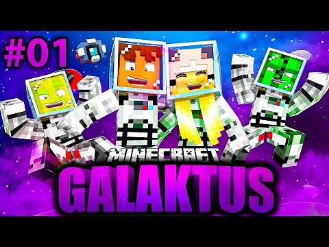 DAS ABENTEUER in EINER NEUEN GALAXIE!? - Minecraft GALAKTUS #01