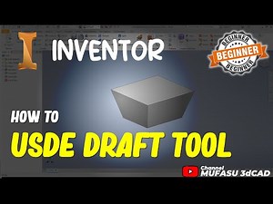 Inventor How To Use Draft Tool