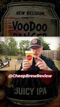 6.5% Voodoo Ranger Juicy IPA Review | New Belgium Beer Shorts by A Beer Snob's Cheap Brew Review