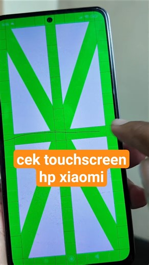 Cara cek touchscreen HP Xiaomi