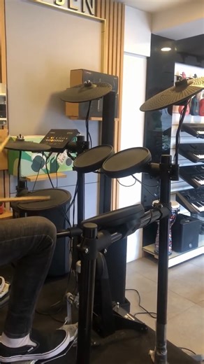 Experience the Yamaha DTX452 Electric Drum Kit - a revolutionary instrument with built-in functions designed to enhance your drumming skills!  Unleash its powerful learning functions and learn drums like never before.  Come try it out for yourself at our store at B&T, Naxal, opposite of Police Headquarters. #bassandtreblenepal #nepalmusicshop #yamahanepal #yamahamusic #YamahaDTX452 #ElectricDrumKit #DrumLearning | Bass and Treble | Facebook