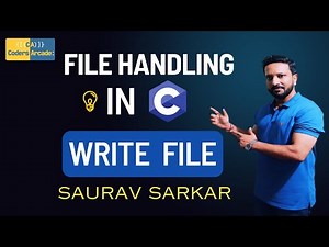 File Handling In C || Write Data Into Text File