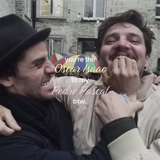 Their friendship is the cutest 🥹❤️‍🩹 I need pictures of them together asap we haven’t gotten any for a whole year… #pedropascal #oscarisaac #bestfriends #bffs #fyp