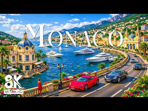 Monaco 8K – Luxurious Riviera Escape: Yachts, Coastal Beauty & Royal Elegance