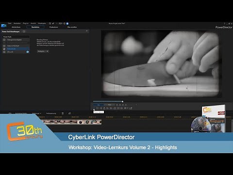 CyberLink PowerDirector 18 / 365 Lernkurs - Volume 2