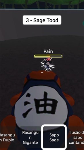 Jiraiya no Modo Sennin mostrando suas habilidades 🔥 #naruto #jiraiya #roblox #gaming #shorts
