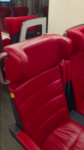 Traveling from Amsterdam to Brussels by citytrain in 1st class. #travel #train #citytrain #europe