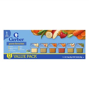 Gerber 2nd Foods Fruit & Veggie Variety Pack, 4 oz., 30 ct. - Samsclub.com