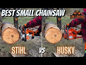 Best Home Owner Chainsaw? STIHL MS 162 or Husqvarna 120 Mark II? Log Lovers #5