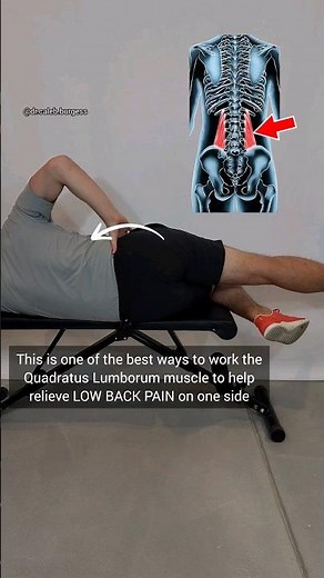 Low Back Pain Relief Exercise - Quadratus Lumborum - QL