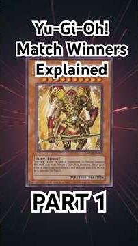 Yu-Gi-Oh! Match Winners Explained! (Part 1) #yugioh #shorts #tcg #didyouknow #tfbygo