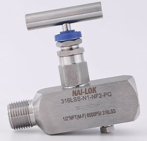 [Hot Item] Válvula de Bloqueo y Sangrado Válvula de Manómetro Macho M20*1.5 X Hembra M20*1.5 Tipo Aguja con M6 Puerto de Ventilación