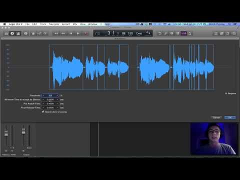 Logic Pro X Tutorial - Strip Silence