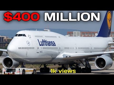 $400 Million Boeing 747-8: Inside the Flying Palace That Rules the Skies #luxury #jet