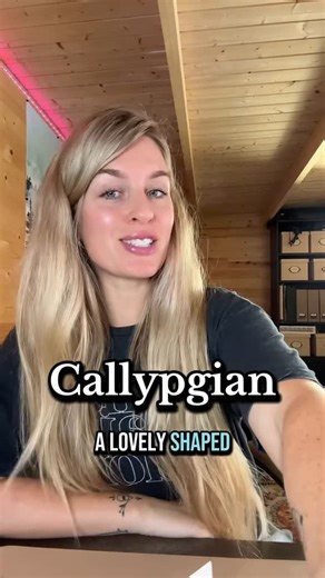 ☆ 𝙴𝚝𝚘𝚒𝚕𝚎 | (*realised I misspelled the title after posting) Callipygian/Callipygous (adj.) in possession of a beautiful butt, a perfect peach, a... | Instagram
