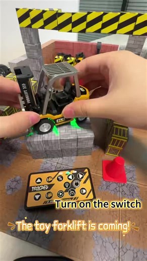 video, 1/64 Mini RC Forklift, 11 Channel 2 Mode, 2.4Ghz App & Remote Control Alloy Forklift Truck with USB-C Rechargeable, 2 in 1 Transformable Lift Fork & Hook, Birthday Gift for Kids Adults Boys and Girls #TikTokShopBacktoSchool