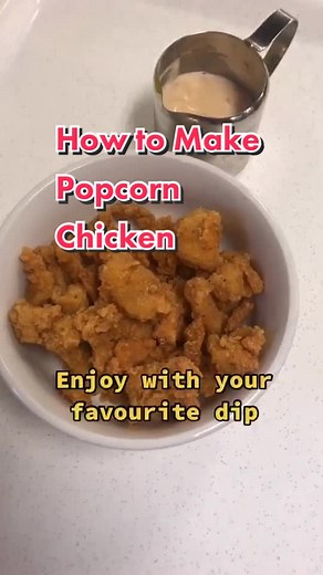 Easy Homemade Popcorn Chicken Recipe