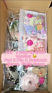 Today let's pack Pen & Notebook scoop and fluffy cuties scoop together for Patrice (Part 2) 🥳 There are so many cute and fun styles in the lucky balls 🤩 Let's see together how we packed for her! 🥳 🥳Shop with us🥳 https://bellerosenails.com/ #bellerosenails #pressonnails #pressonnailslover #pressons #asmrpackaging #asmrpackingorders #asmrpacking #LuckyBall #LuckyBalls #scoop #scoops #stationery #pen #pens #notebook #notebooks #kawaii #kawaiiart | Belle Rose Nails