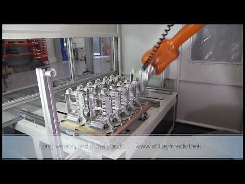 SHL AG - Automatisches Entgraten von Aluminiumbauteilen