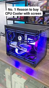 No. 1 reason to buy cpu cooler with screen 🦝🦝 #pedropedropedro #pcgaming | Windnet Computers - Lucena City
