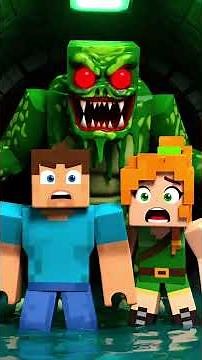 The Great Prison Escape! Steve and Alex Break Out | Minecraft Animation