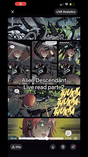 2.4K views · 136 reactions | Alien Descendant Live Read part.2 #alien #aliens #xenomorph #xenomorphs #alienvspredator #aliensvspredator #thepredator #yautja #predatorbadlands #alienearth #horror #xenomorphqueen #comics #comicbook #comic #storytime #story #tiktok #booktok #tiktoklive | Jeremiah Martin | Facebook