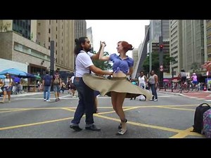 Dança Rockabilly / Rock and Roll em São Paulo - Bruno Coimbra e Thati Andrade