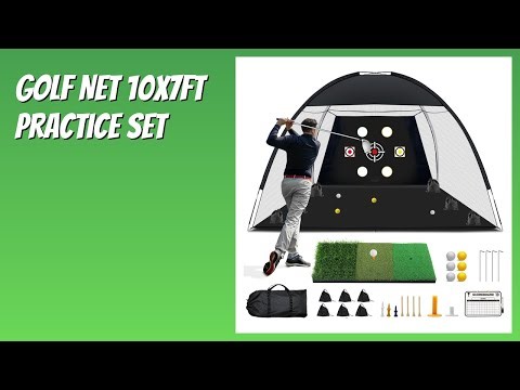 REVIEW (2025): Golf Net 10x7ft Practice Set. Features