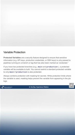 GitLab Variable Secrets Management #shorts