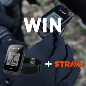 To celebrate passing the 1 million mark—we're giving you the chance to WIN the ultimate cyclist's prize package, which includes the Polar M460 bike computer, Polar OH1 optical sensor and a year's subscription to Strava Premium, so you can ride Strava Live Segments to your heart's content! For your chance to win—we're asking you to tell us, in the comments section beneath this post, what does the abbreviation QOM refer to when using Strava? Is it Queen of the Moon, Queen of the Mountain, or Queen